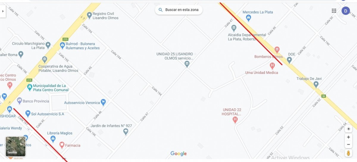 GPS para funcionarios de tránsito de La Plata: colocaron un cartel confuso en la localidad de Olmos