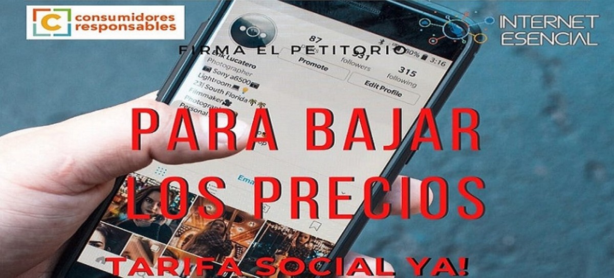 Mediante un petitorio, impulsan la tarifa social para internet, telefonía celular y TV por cable
