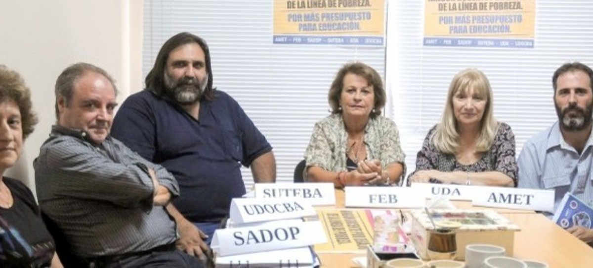 Sigue todo mal entre el Gobierno de Vidal y los docentes que, indignados, anunciaron paros