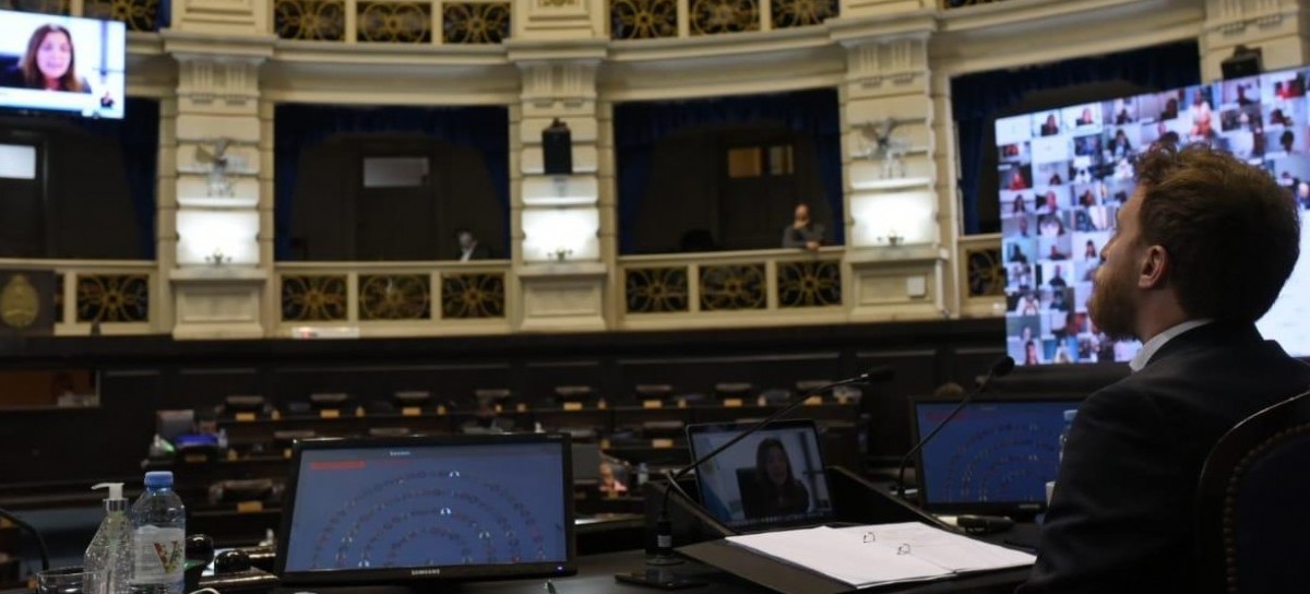 Cámara de Diputados bonaerense: debatirán dentro de una semana 300 proyectos vinculados al COVID-19