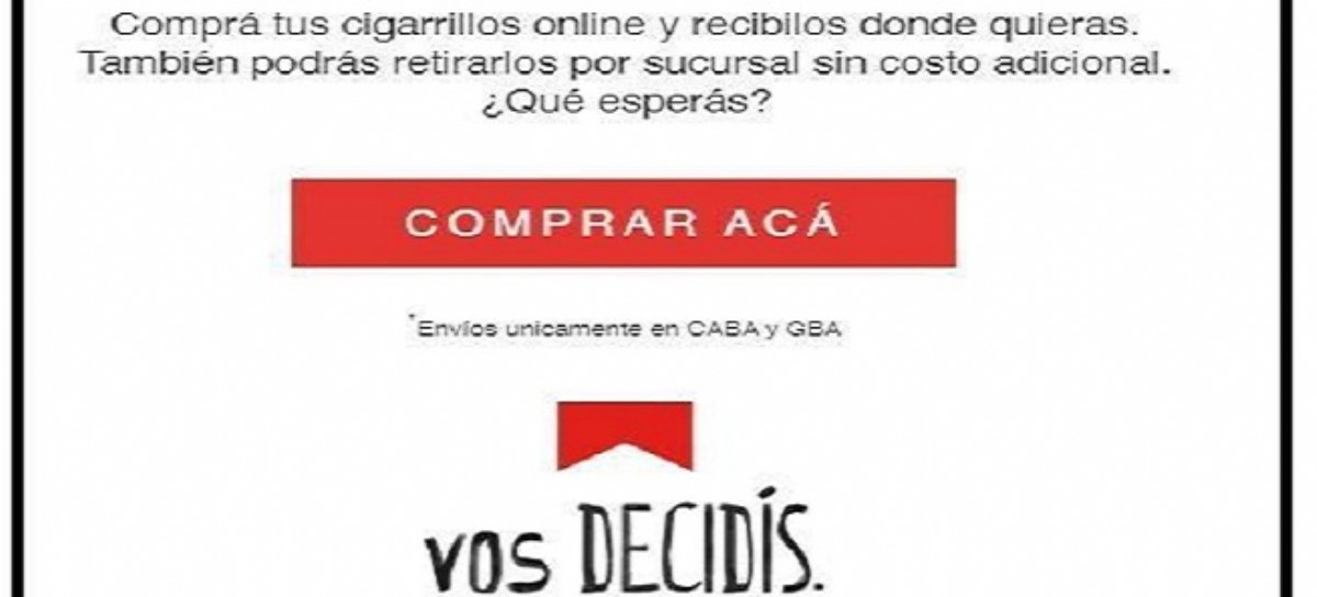 Alertan por una nueva modalidad de venta: el "Delivery de cigarrillos"