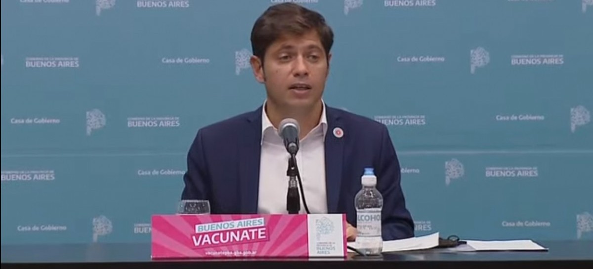 Las frases de Kicillof durante su conferencia en Gobernación