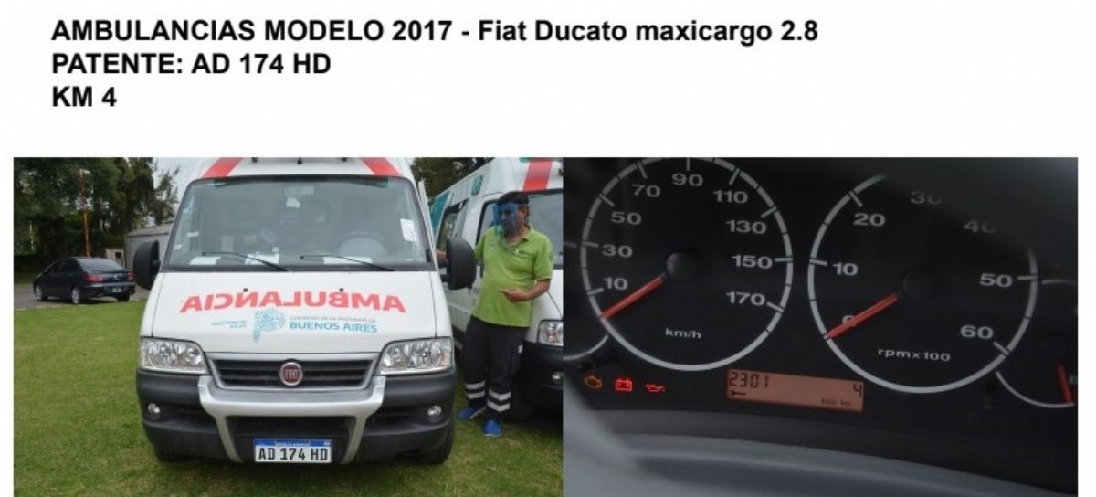 Con duras críticas a la gestión Vidal, el Gobierno bonaerense presentó 24 ambulancias recuperadas