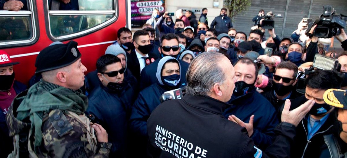 La Matanza: el asesinato de un colectivero generó la ira de sus compañeros y Berni les pidió calma