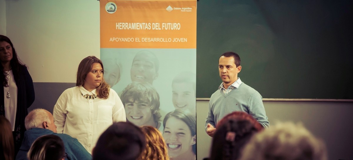 Fortalecer la educación: Oxbow Argentina presentó el Programa Educativo "Herramientas del Futuro"