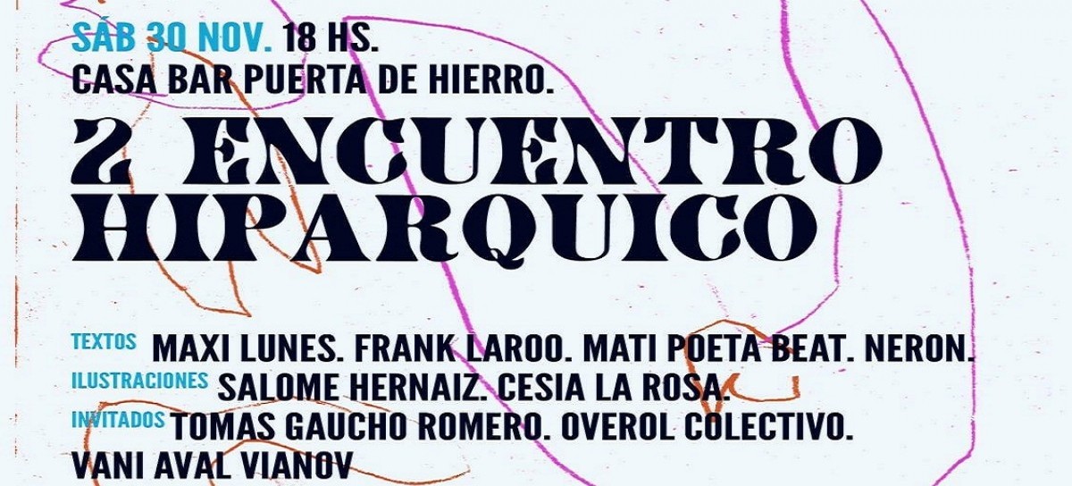 Se viene, en La Plata, el 2do Encuentro de la Editorial Hiparquía