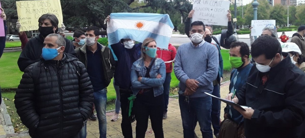 La Plata: por nota, Comités Populares de Emergencia le hicieron varios pedidos al intendente Garro