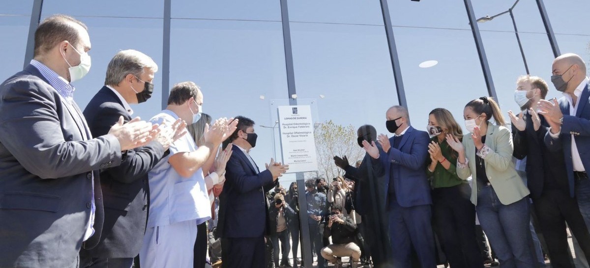 Lomas de Zamora: Kicillof e Insaurralde inauguraron los hospitales Odontológico y Oftalmológico