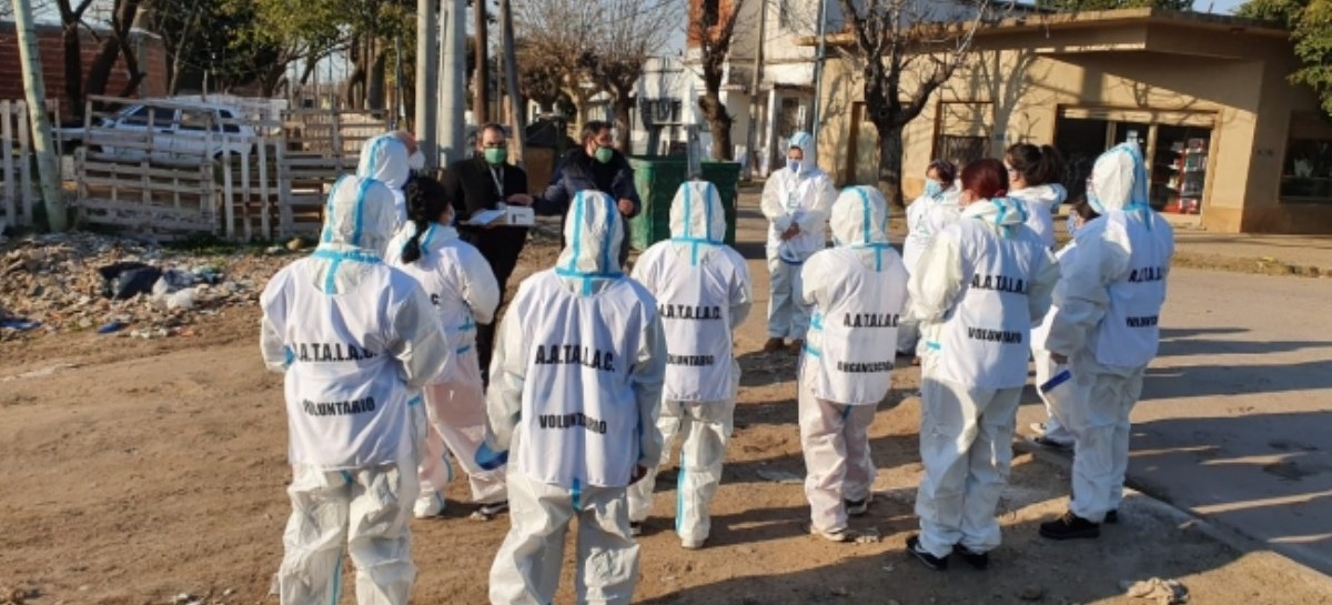 Buscan personas con anticuerpos para COVID-19 en Villa Azul, donde hubo muchos casos positivos