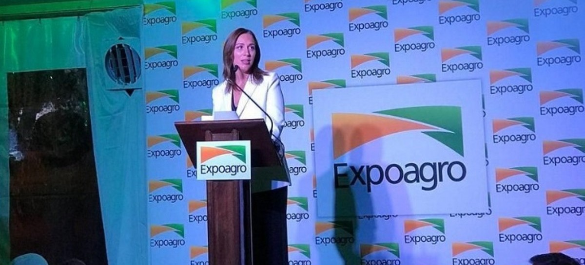 Gesto del oficialismo al campo: Vidal estuvo en San Nicolás y participó de la cena Expoagro