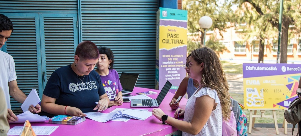 Estudiantes bonaerenses del CBC cuentan con $10 mil para disfrutar de la cultura de CABA