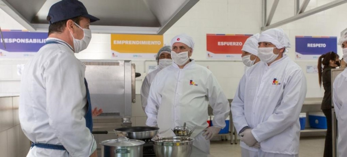 Campana: el Servicio Penitenciario Bonaerense sumó una nueva Cocina-Escuela en la Unidad 41