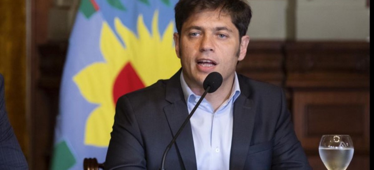 El gobernador Axel Kicillof está aislado por haber estado en contacto con un positivo de Coronavirus