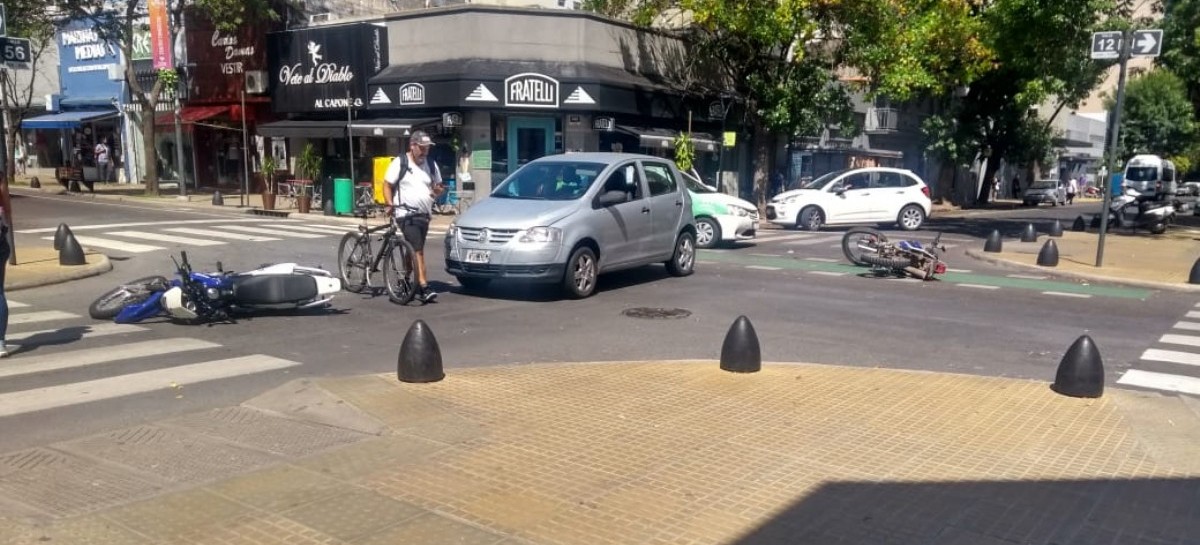 AUDIO: Siniestro vehicular en la intersección de 12 y 56 de La Plata