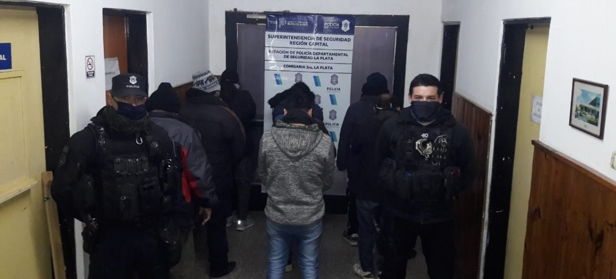 La Plata y otro intento de usurpación de un predio: ocho detenidos en Los Hornos