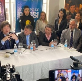 Javier Milei: "Decir que hubo 30.000 desaparecidos es hablar de una visión tuerta de la historia"