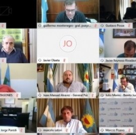 El gobernador Kicillof analizó la situación epidemiológica con intendentes y el Comité de Expertos