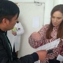 Vidal tomó por sorpresa a trabajadores del Hospital de Niños de La Plata que realizaban una asamblea