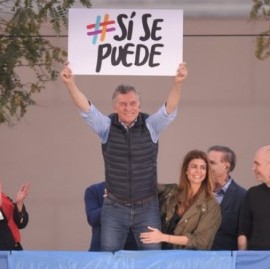 Macri está de caravana