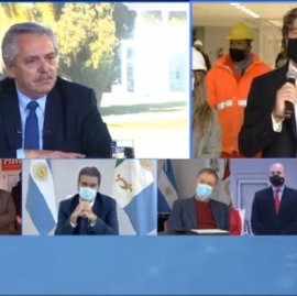 -EN VIVO- El presidente Fernández, en acto virtual de inauguración de un hospital en La Matanza