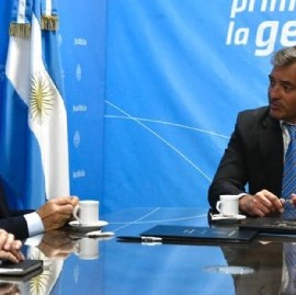 Los ministros de Justicia nacional y bonaerense acordaron reforzar asistencia a víctimas de delitos