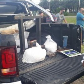 Llevaban más de 16 kilos de cocaína en una Amarok robada: fueron interceptados y los detuvieron