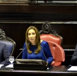 Vidal inició el período de sesiones con un tono perceptivo y optimista de cara al futuro