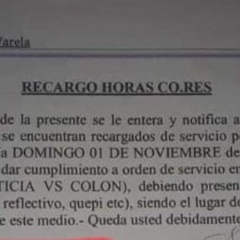 Policías bonaerenses, indignados por cubrir eventos deportivos con pagos CORES en lugar de POLAD