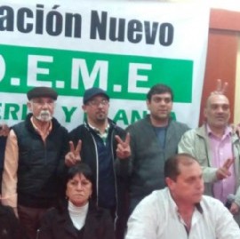 Presentaron oficialmente la Agrupación Nuevo SOEME en La Matanza
