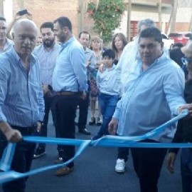 Los panaderos de Lanús inauguraron su nueva sede con la presencia del intendente Grindetti