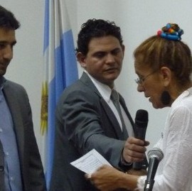 Daniel Salvador, salvador y garante de la candidatura a diputado nacional de su hijo Sebastián