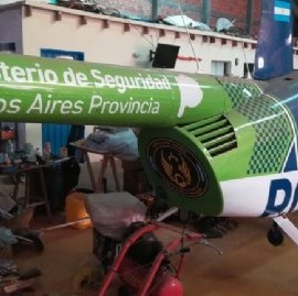 Fin al misterio del helicóptero de la Policía bonaerense hallado en Paraguay