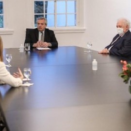 Fernández recibió a directivos del laboratorio que avanza en la vacuna contra el Coronavirus