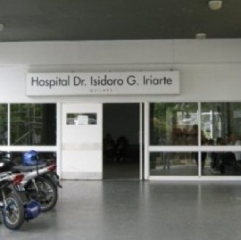 El quirófano de la maternidad del Hospital de Quilmes, en terapia intensiva