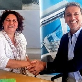 La CEAMSE firmó un convenio de asistencia técnica y educativa con Obras Sanitarias de Mar del Plata