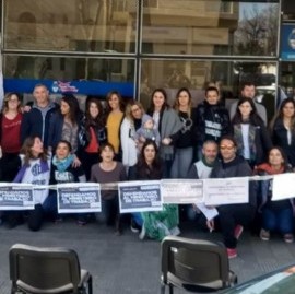 "Degradación": reclamo en La Plata por el pase de Ministerio a Secretaría de Trabajo de la Nación