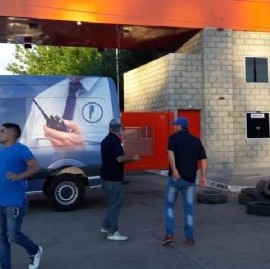 Denuncian vaciamiento de la empresa de seguridad CODECOP y hubo protestas de trabajadores