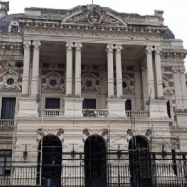 La fachada de Gobernación comienza a mostrar su nueva cara