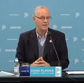 -EN VIVO- El Gobierno bonaerense brinda su informe de situación epidemiológica