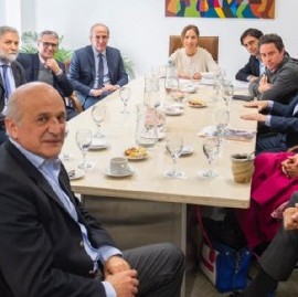 Rectores de universidades bonaerenses participaron de un encuentro con la gobernadora Vidal