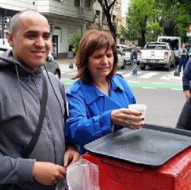 La ministra Bullrich vinculó al "Pata" Medina con un lavador de dinero: un juez federal la desmintió