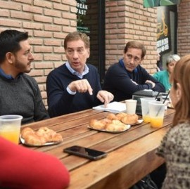 Acompañando a Diego Santilli, Julio Garro pisó territorio político hostil: Ensenada y Berisso