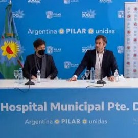 -EN VIVO- Pilar: el gobernador Axel Kicillof, participa de la inauguración del hospital de Derqui