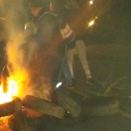 La Plata: sin luz, los vecinos salieron a cortar la Ruta 11