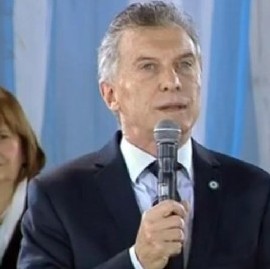 Ante niños desconcertados, Macri habló de narcotráfico, los Moyano y delincuentes detenidos