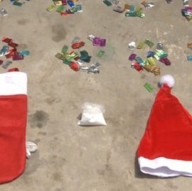 "Narcofamilia Navideña": vendían drogas en botitas y gorros de Papá Noel