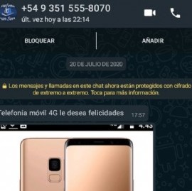 Magdalena: les robaron plata mediante un engaño telefónico y el ladrón les pidió perdón por Whatsapp