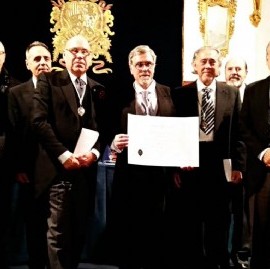 El platense Guillermo Pilía, único miembro de América Latina en Academia de Buenas Letras de Granada