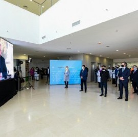La Matanza: inauguraron el Hospital René Favaloro, que aportará 144 camas y 14 de terapia intensiva