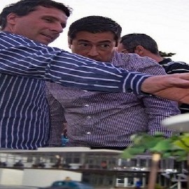 San Miguel: el candidato a intendente Franco La Porta presentó el nuevo proyecto Ferroautomotor